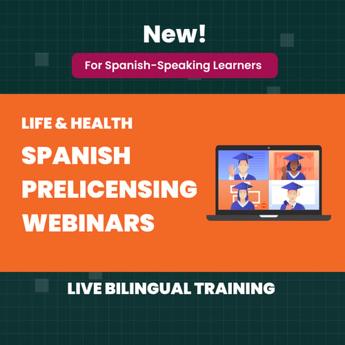 Public spanish prelicensing webinars Public spanish prelicensing webinars