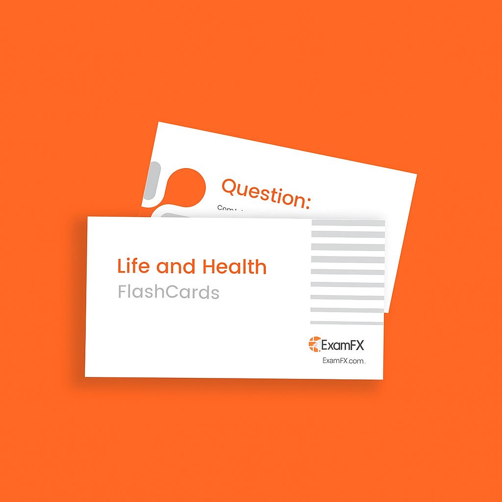 Life and Health Flashcards