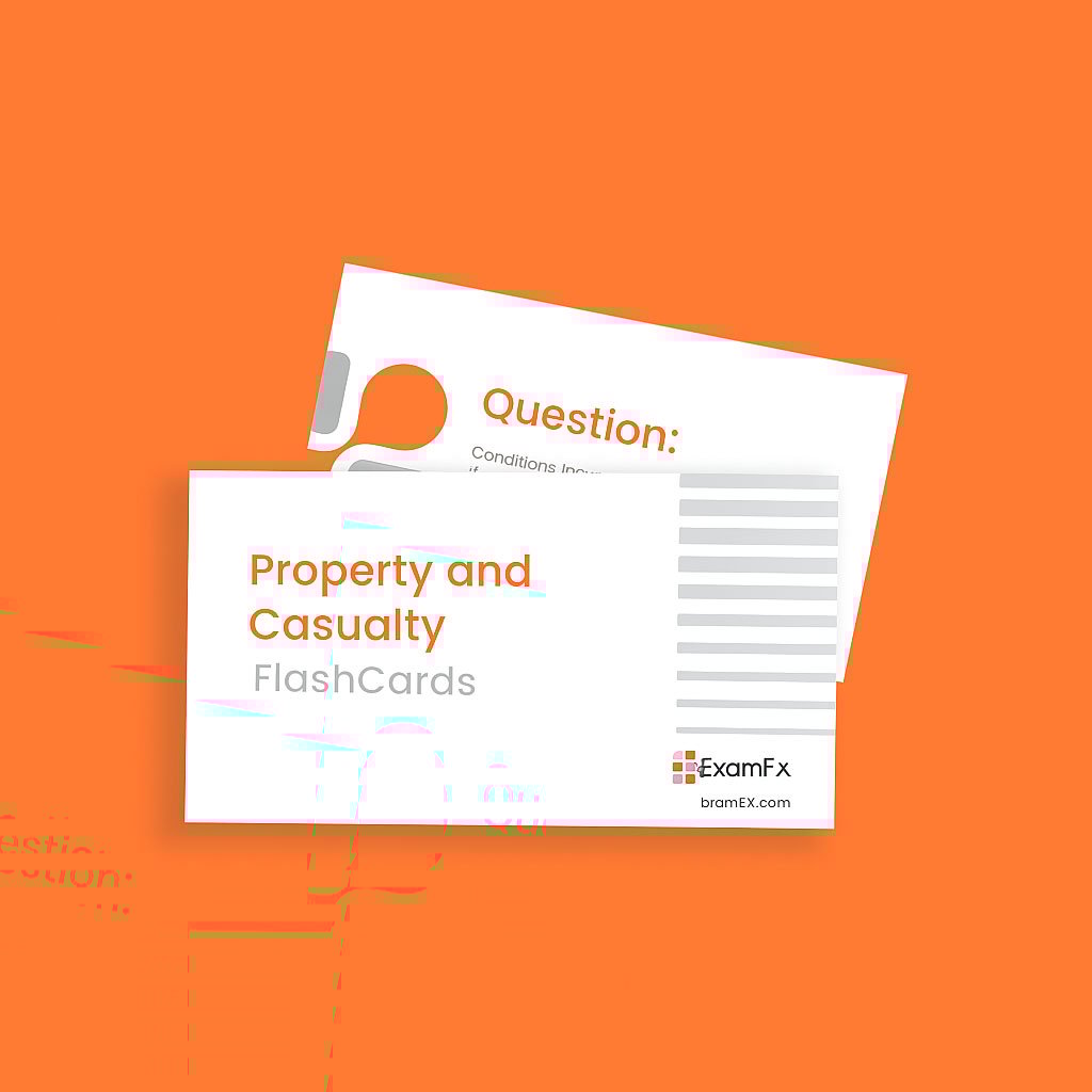Property and Casualty Flashcards