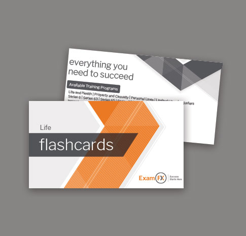 Life Insurance Exam Prep Flash Cards Life insurance prelicensing program flash cards