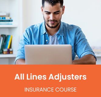 Insurance adjuster training course.