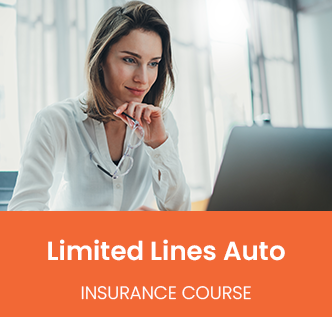 Limited Lines Auto insurance training course.