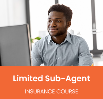 Limited Sub Agent insurance prelicensing program