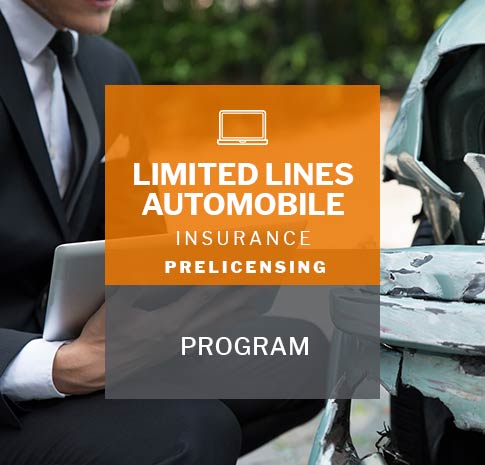 Limited Lines Automobile insurance prelicensing program