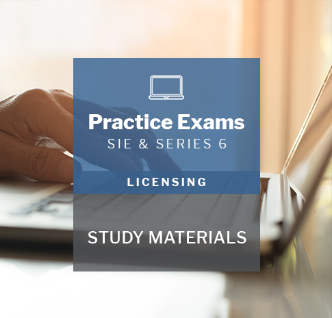 Integrated SIE and Series 6 program practice exams