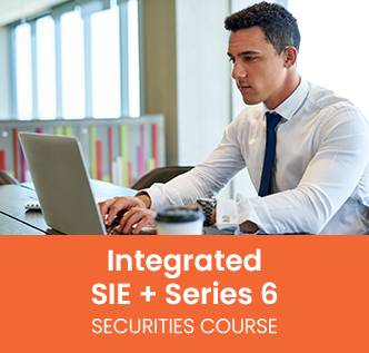 SIE and Series 6 securities training course.
