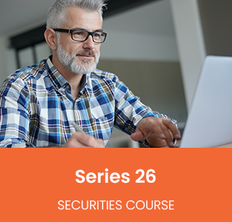 Series 26 securities prelicensing program