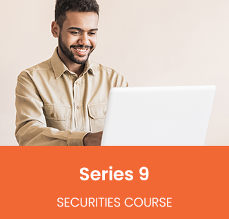 Series 9 securities training course.