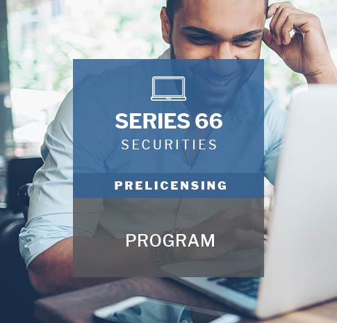 Series 66 securities prelicensing program