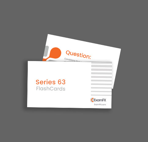Series 63 Exam Prep Flash Cards Series 63 program flash cards