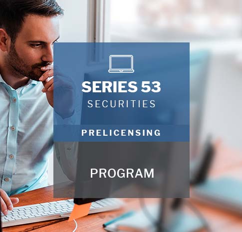 Series 53 exam prep Series 53 securities prelicensing program