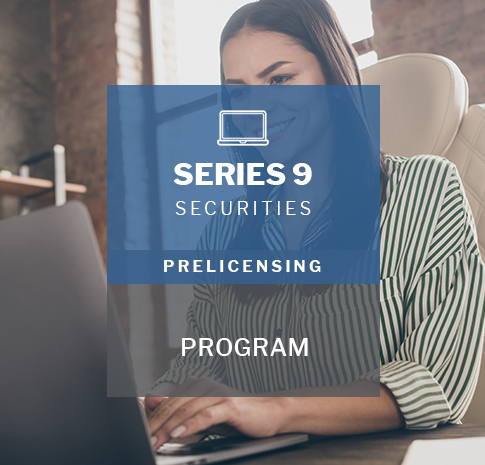 Series 9 exam prep Series 9 securities prelicensing program